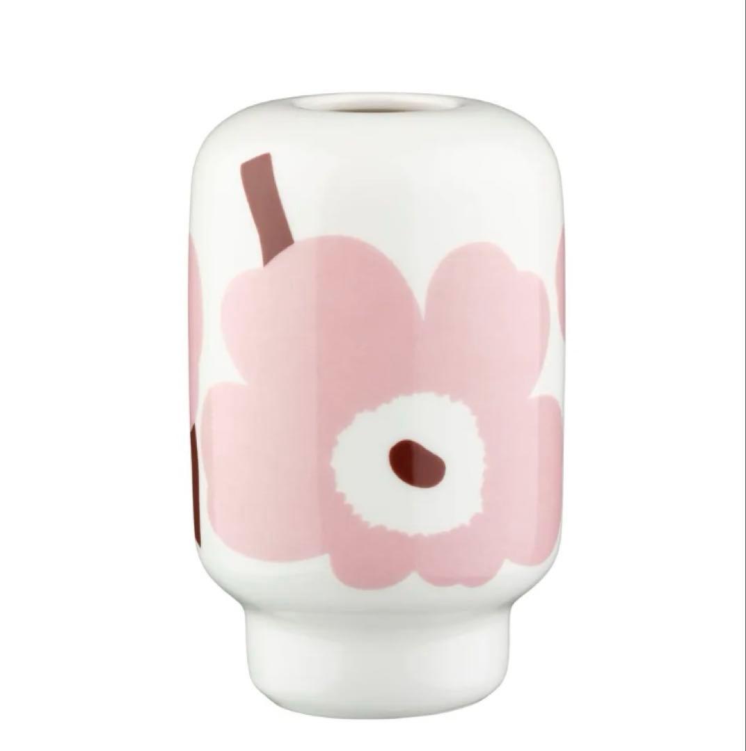 訳あり品③ マリメッコ　ウニッコ　フラワーベース　新品