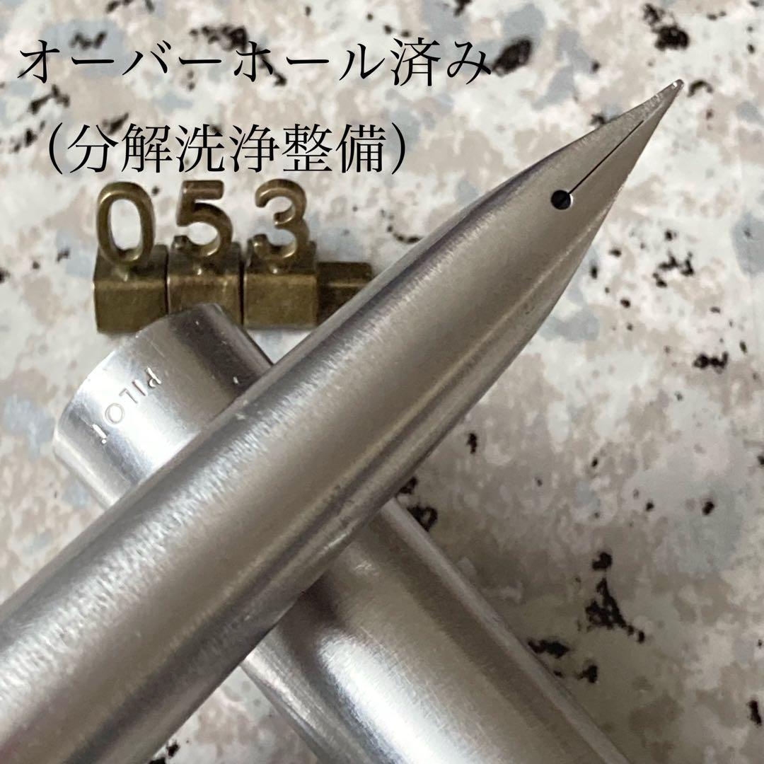#053 オーバーホール済み 万年筆 レア パイロット PILOT μ ミュー