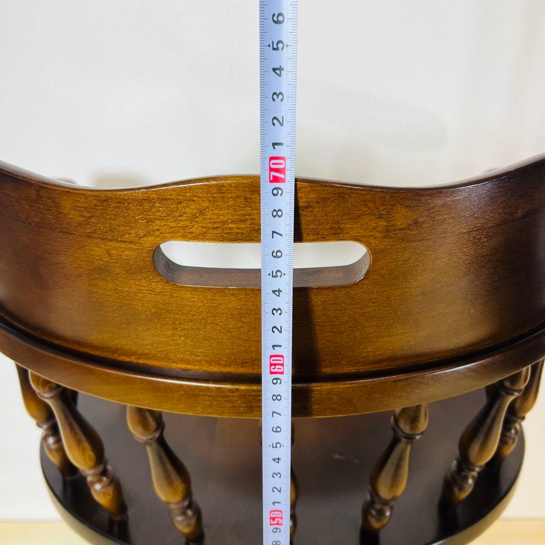 飛騨産業 キツツキ ダイニングチェア アンティーク イス 椅子 アームチェア