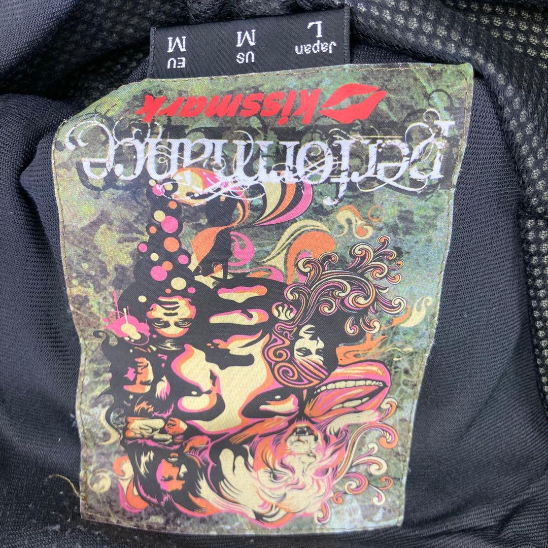 kissmark キスマーク スノーボードウェア パンツ メンズ L 黄緑