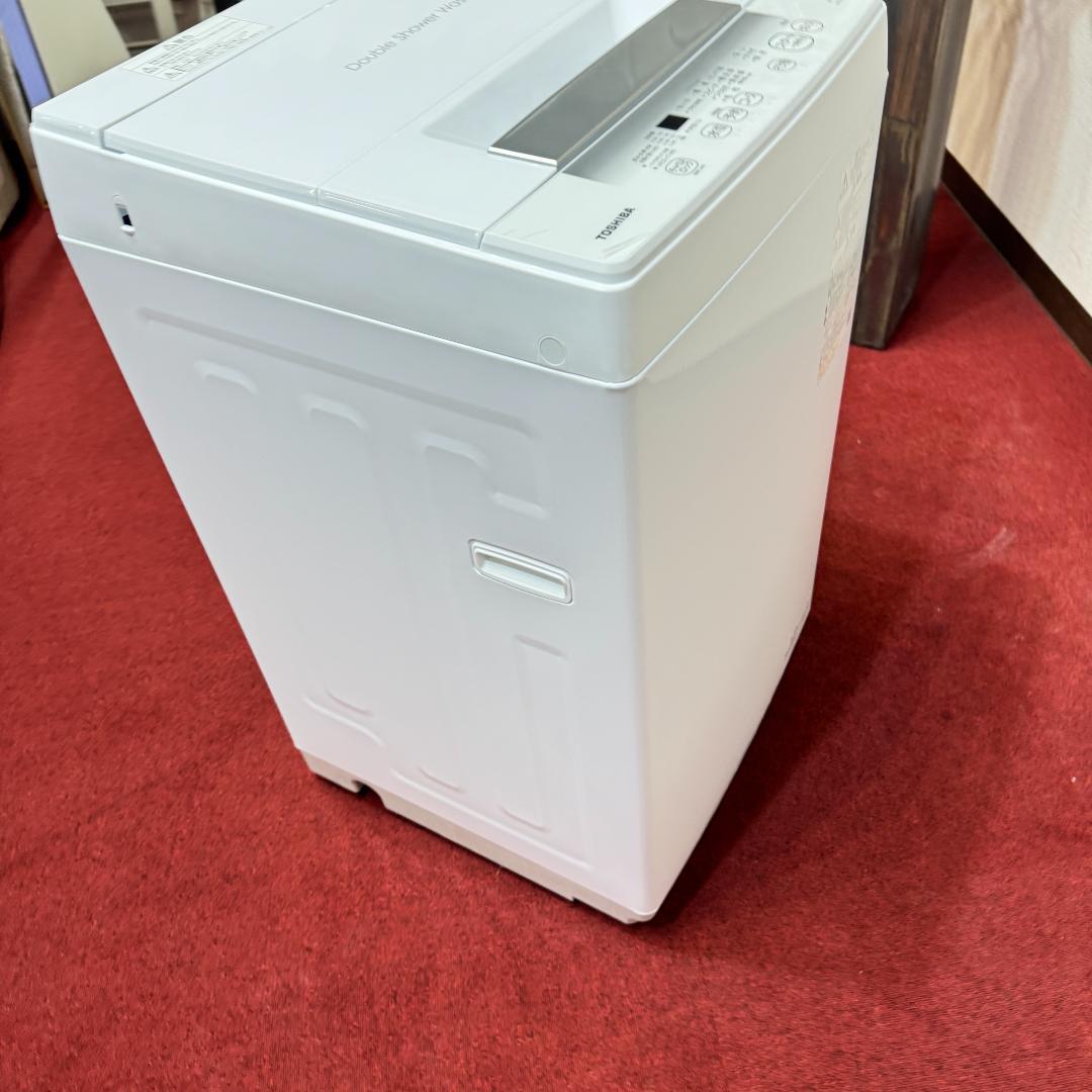 東京23区送料無料　超美品東芝4.5㎏　縦型洗濯機　2024年製　未使用に近い！