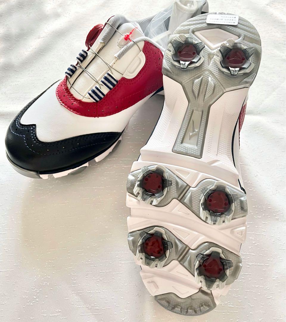 【新品】mizuno ミズノ レディース ゴルフシューズ スパイク 24cm