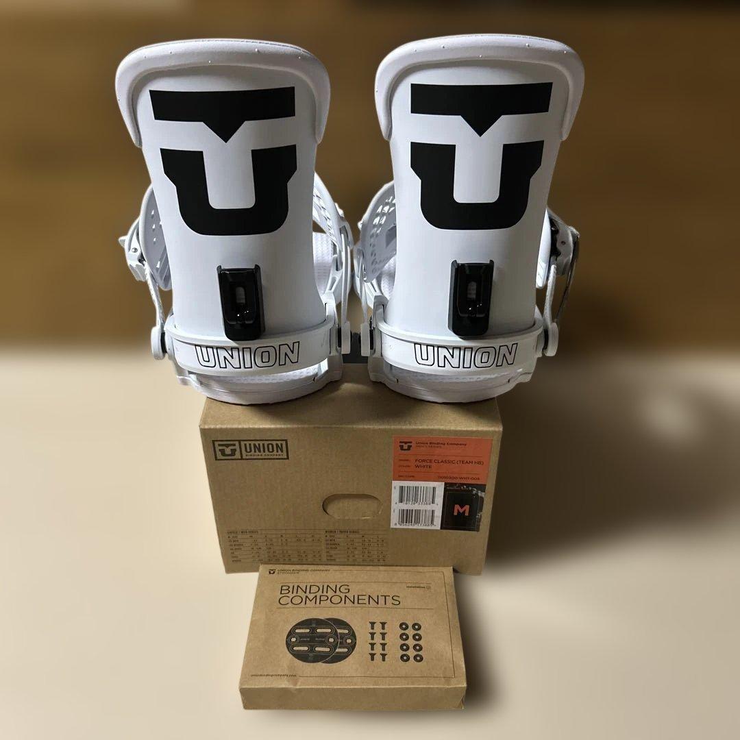 UNIONビンディング25/26FORCE CLASSIC WHTカラーMサイズ