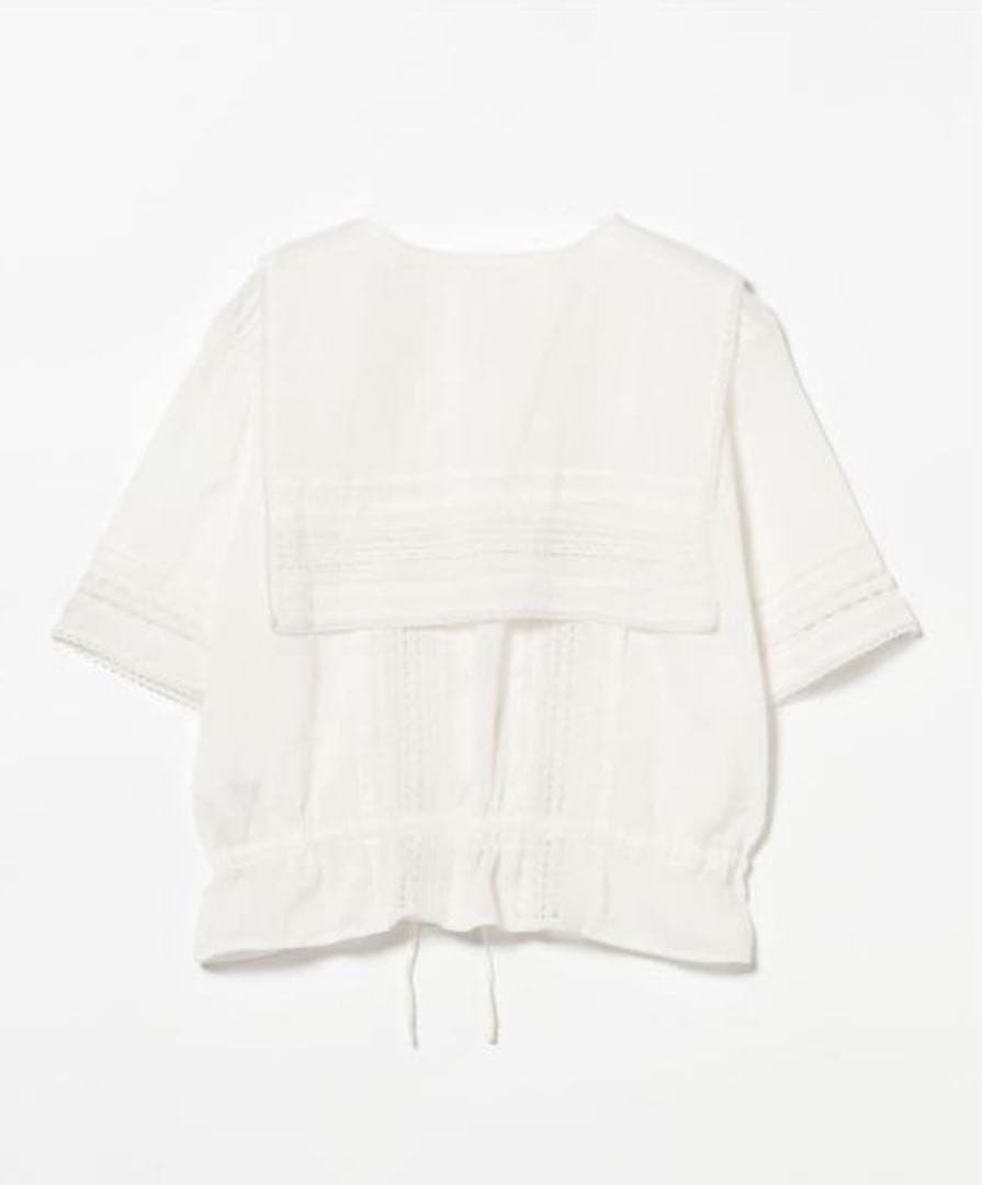 BEAMS BOY ヴィンテージ レース ショートシャツ