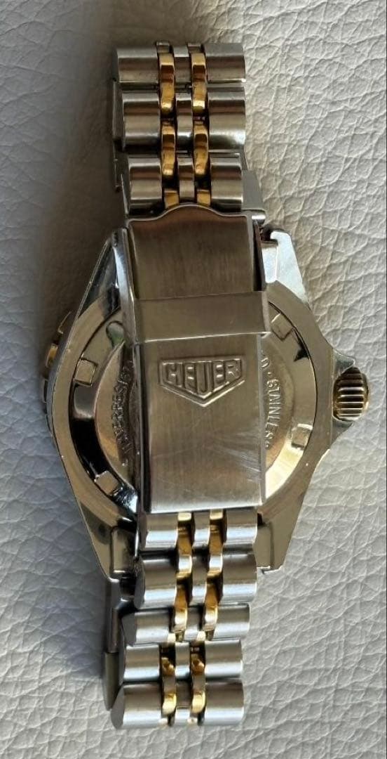 稼働 タグホイヤー HEUER ホイヤー　980.018 クォーツ　ブラック