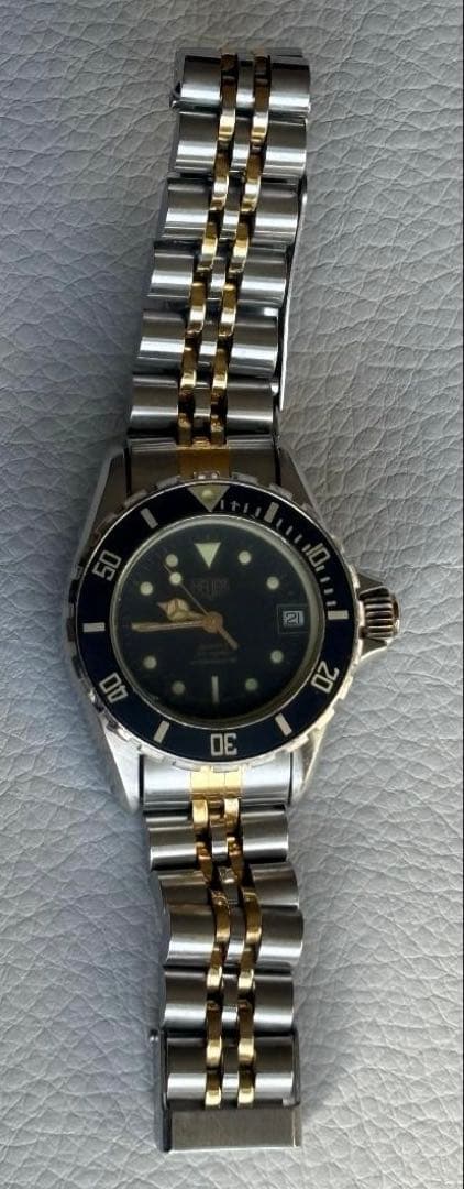 稼働 タグホイヤー HEUER ホイヤー　980.018 クォーツ　ブラック