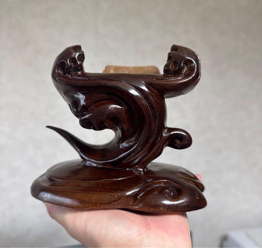 MY SS-0191本物保証 高品質 天然水晶 恐龍卵 金銭運　アメジスト