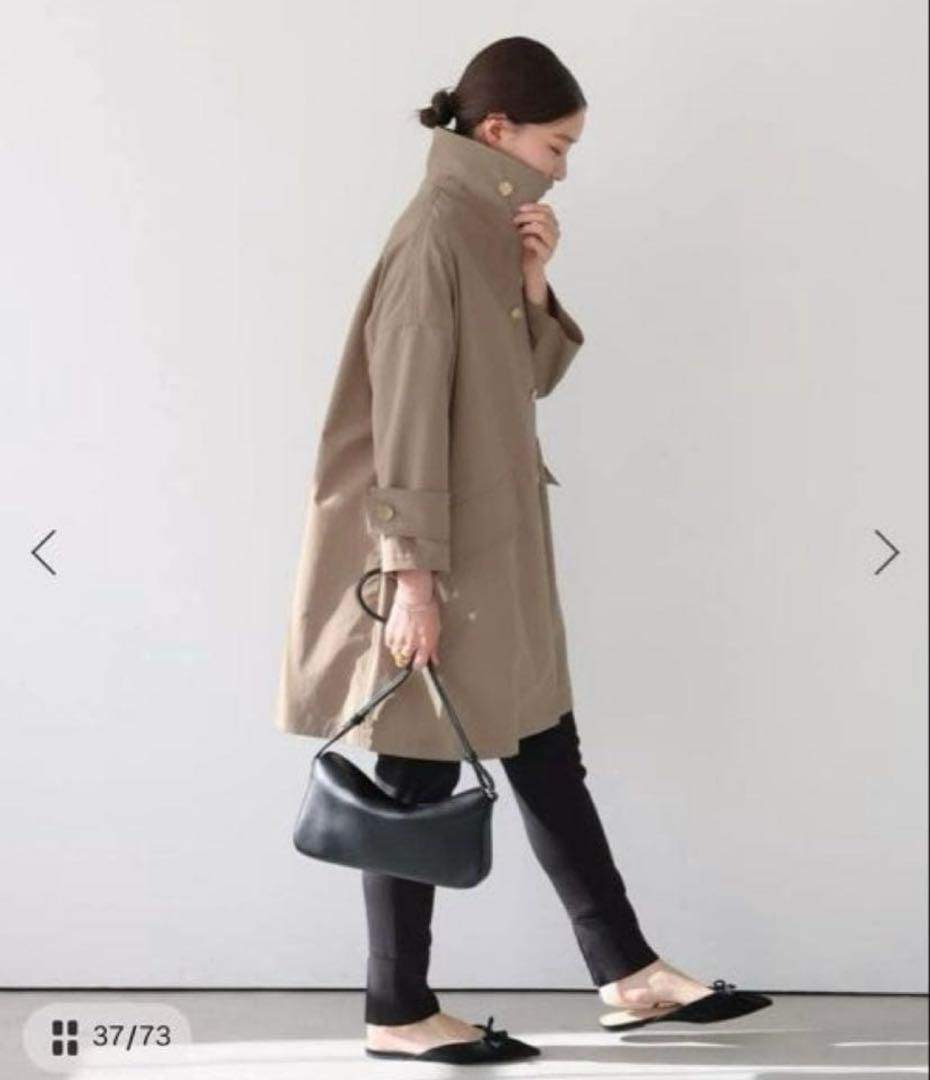 IENA マッキントッシュ　別注HUMBIE ステンカラーショートコート