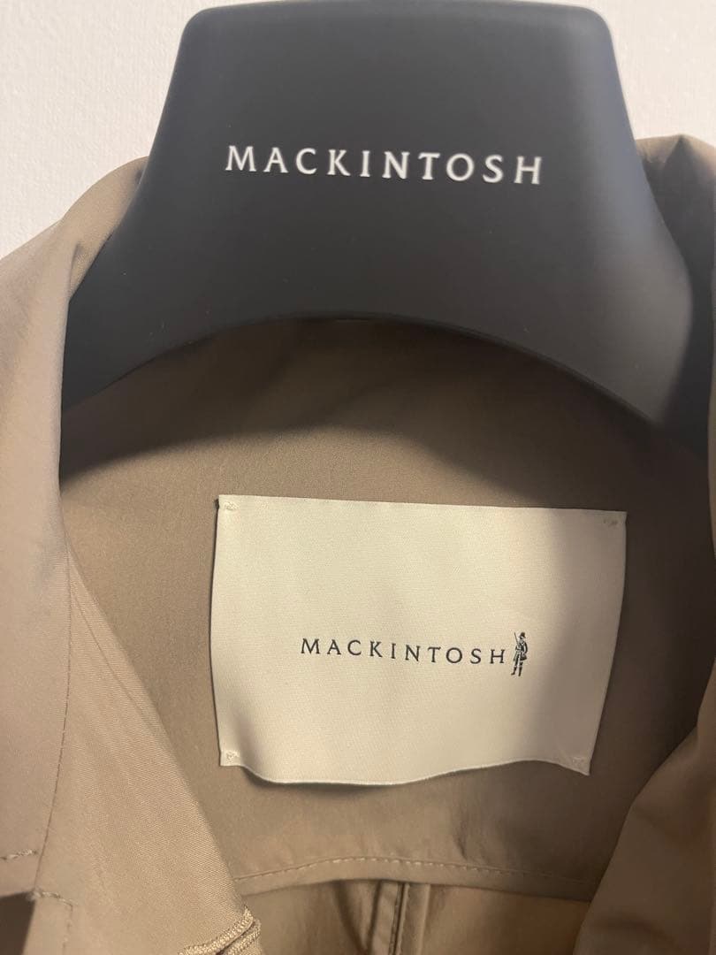 IENA マッキントッシュ　別注HUMBIE ステンカラーショートコート