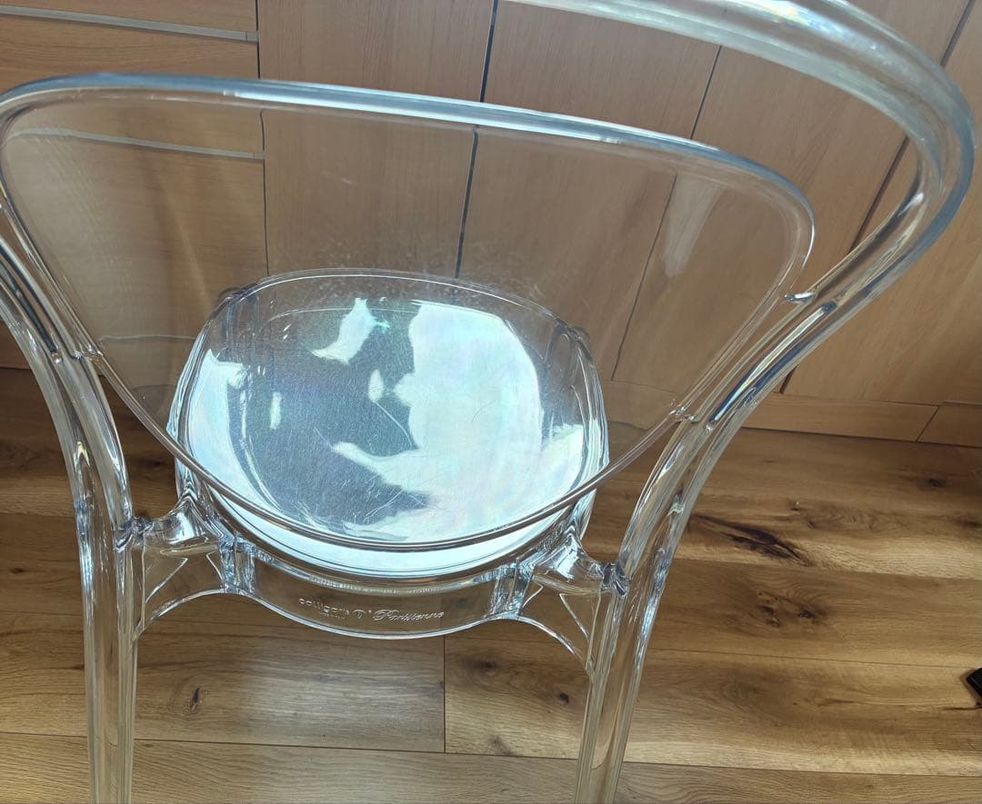 サマー　Calligaris Parisienne クリアチェア イタリア