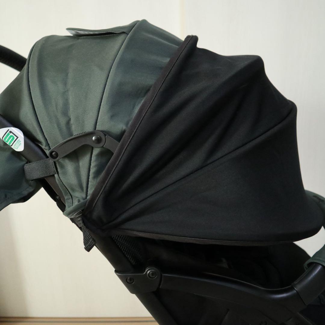 ベビーザらス限定★ピジョン ビングル BB3 ベビーカー サンシェード付 マリモ