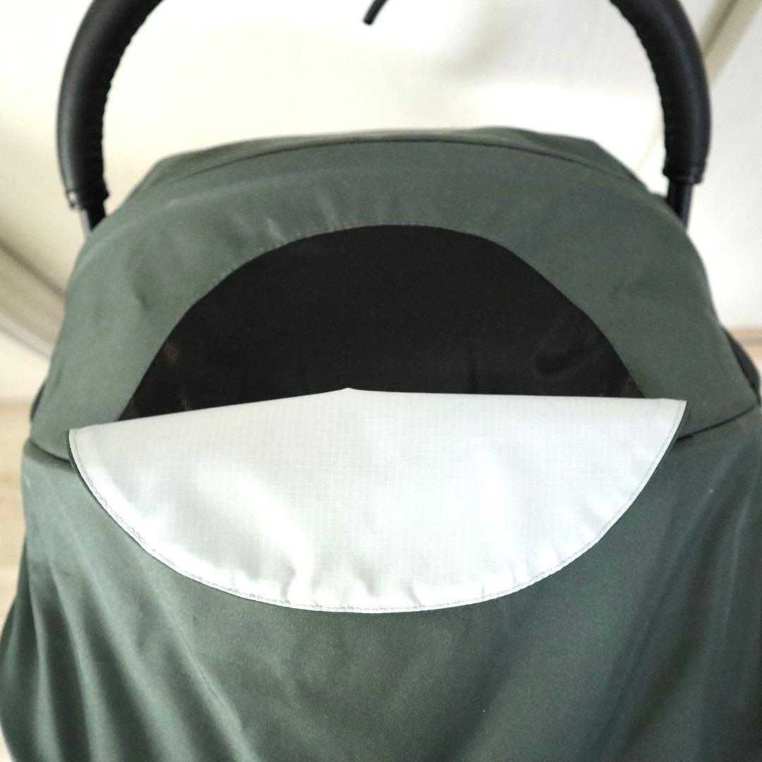 ベビーザらス限定★ピジョン ビングル BB3 ベビーカー サンシェード付 マリモ