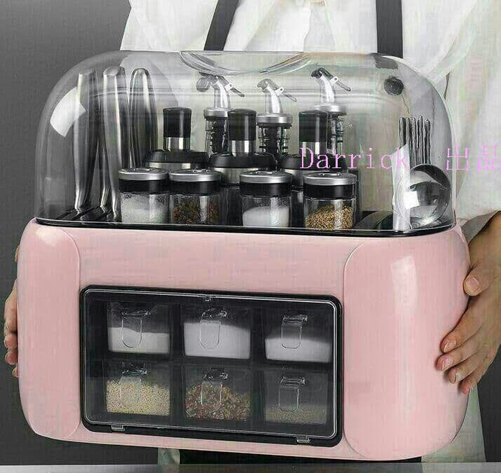 p台所置物棚 調味料収納棚 キッチン用品収納棚 防塵15515