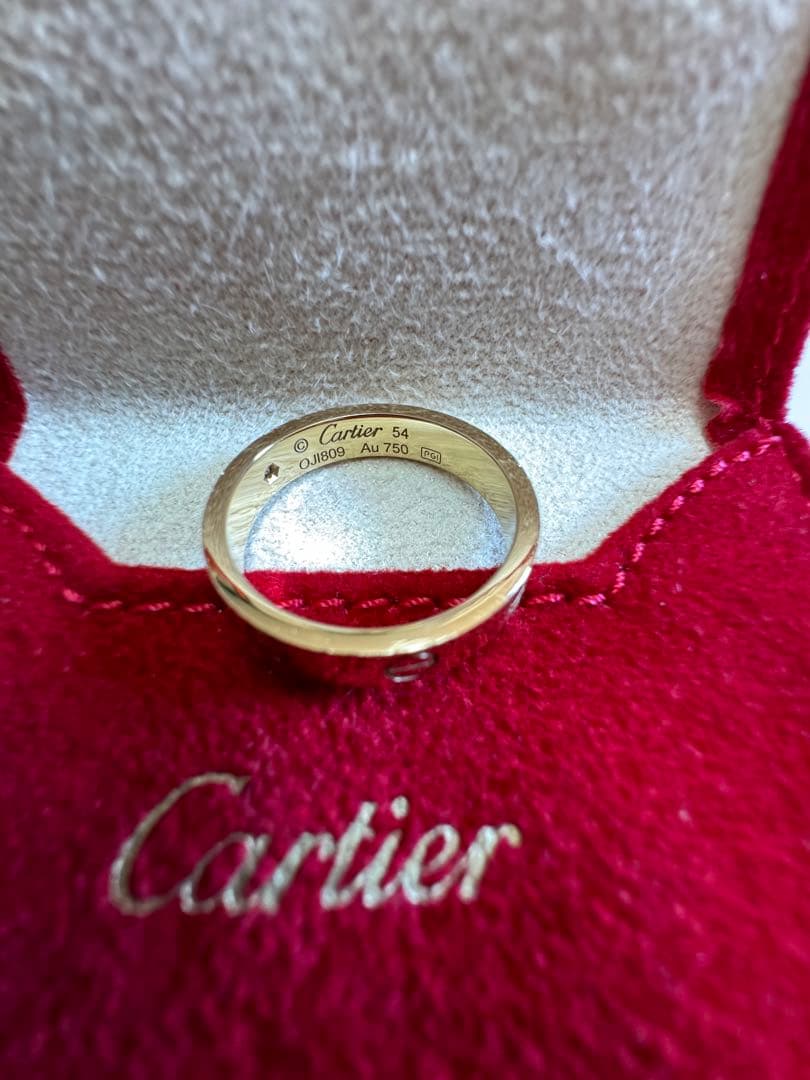 Cartier ミニLOVE 1Pダイヤモンド（国内ブティック正規物）YG
