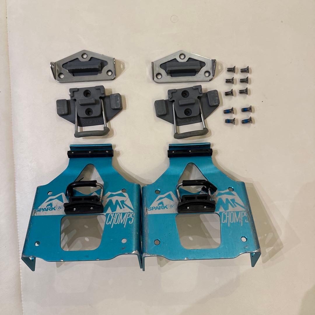 SPARK R&D スプリットボードビンディング ブラック/ターコイズ