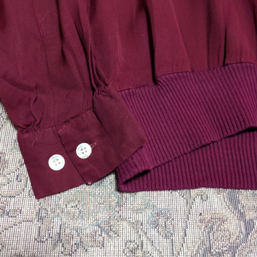 50s McGREGOR レーヨンギャバ リブシャツ ロカビリー 古着