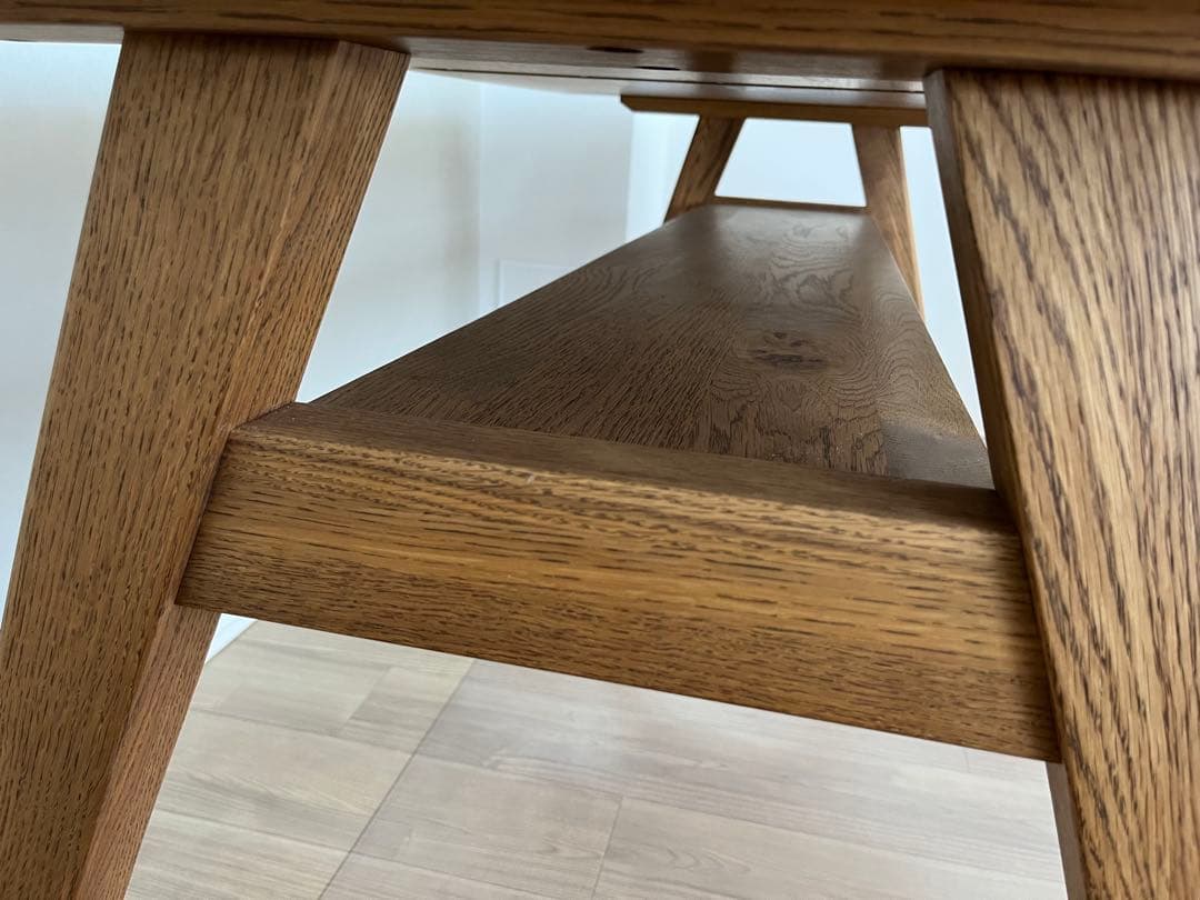 unico ADDAY 木製 ダイニングテーブル 150cm