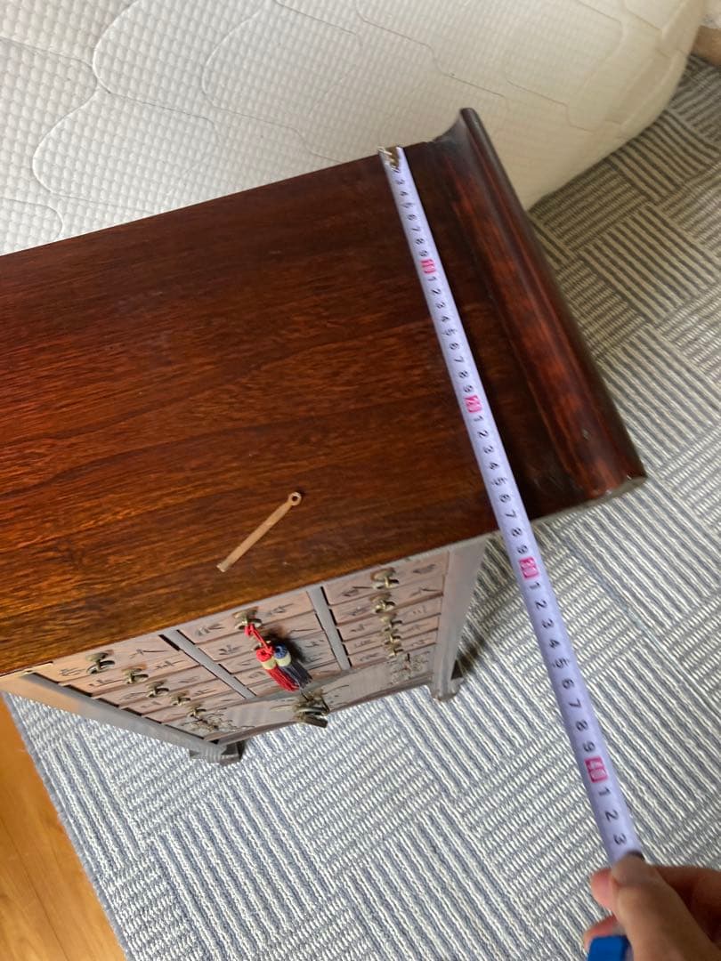 木製多段引き出し収納タンス