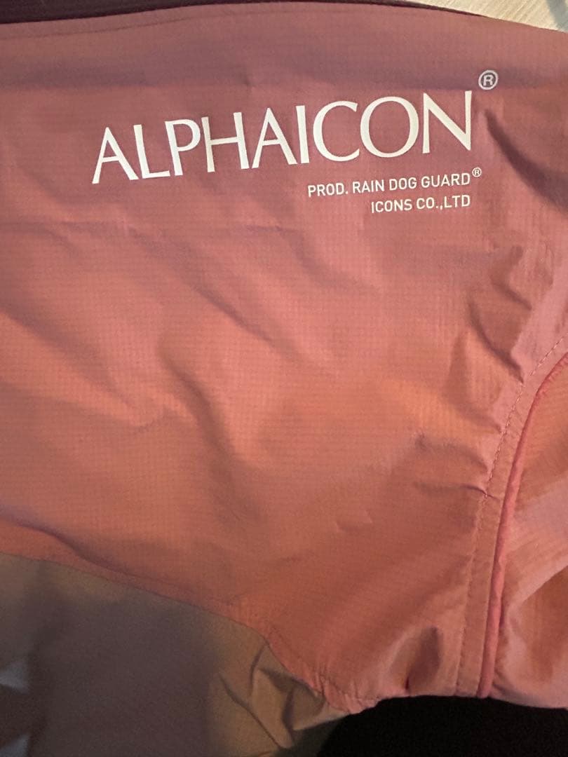 アルファアイコン　レインドッグガード LL ピンク