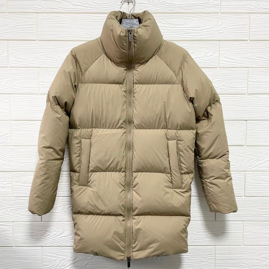 美品 PYRENEXピレネックスBARROW ダウンコート ベージュ 34