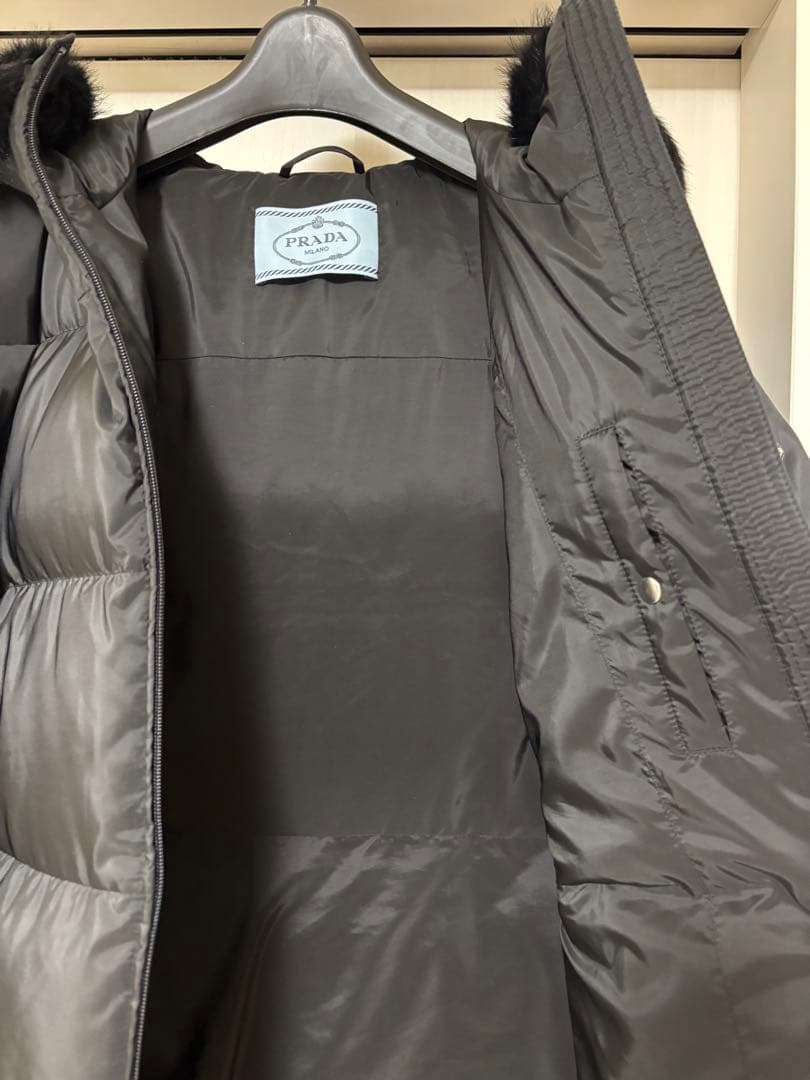美品♡PRADAフォックスファーダウンコート