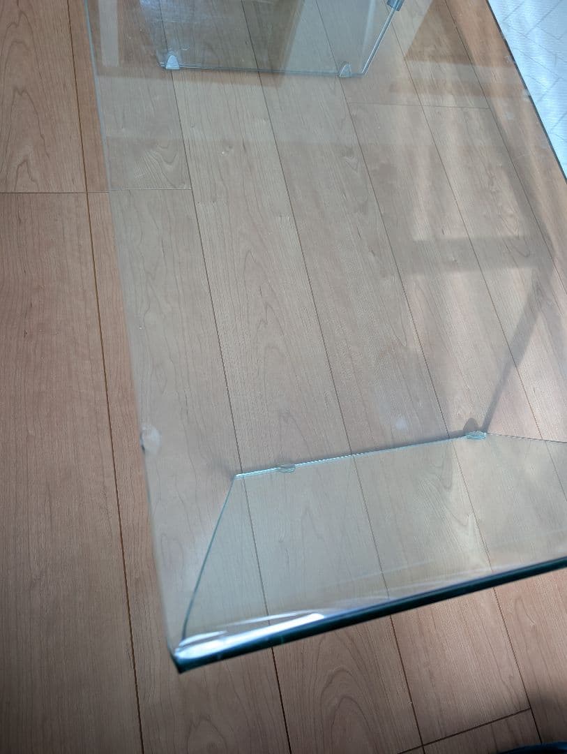 送料込◎モーダエンカーサ ガラステーブル センターテーブル 廃盤品