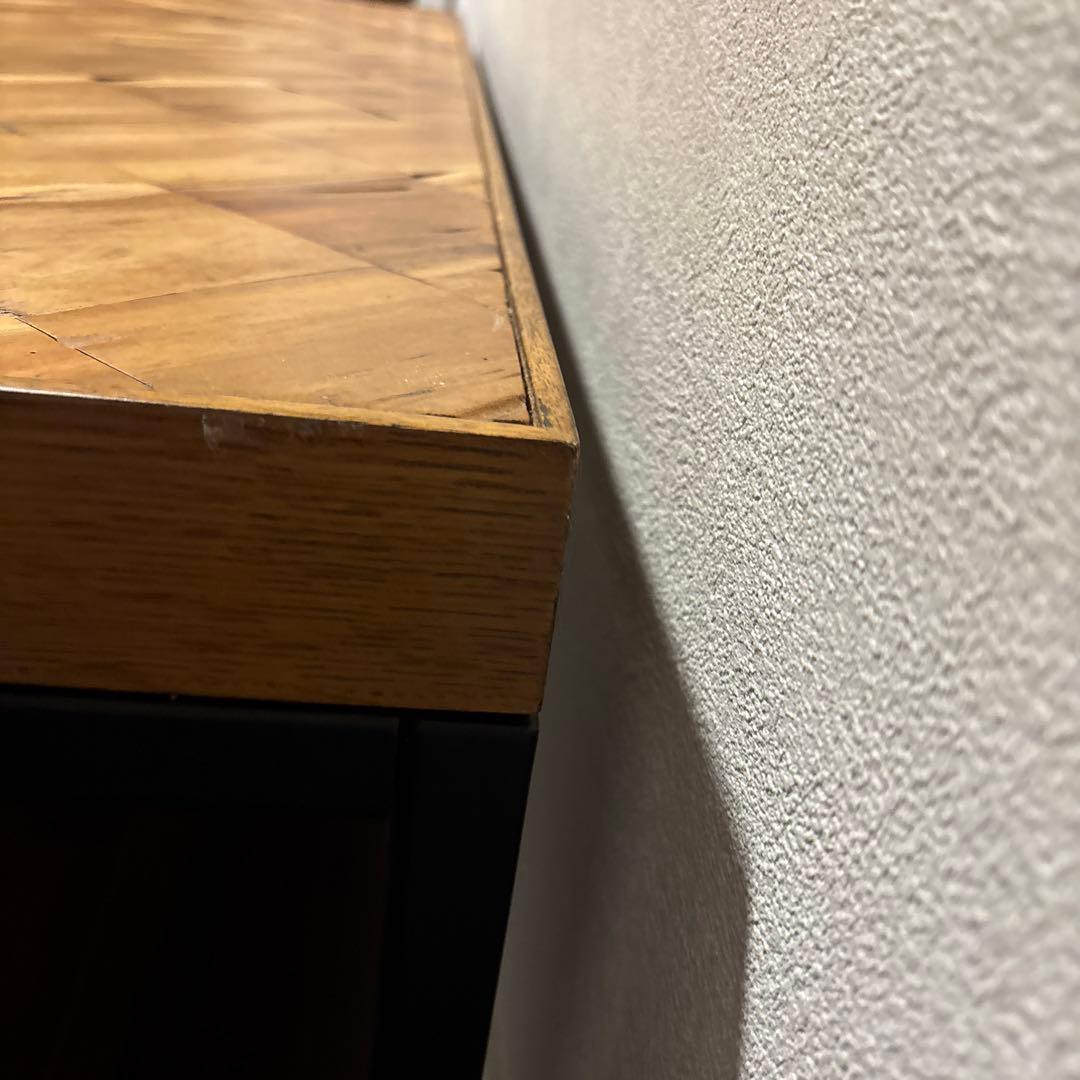 ニトリ　ロウバストウッドセンターテーブル