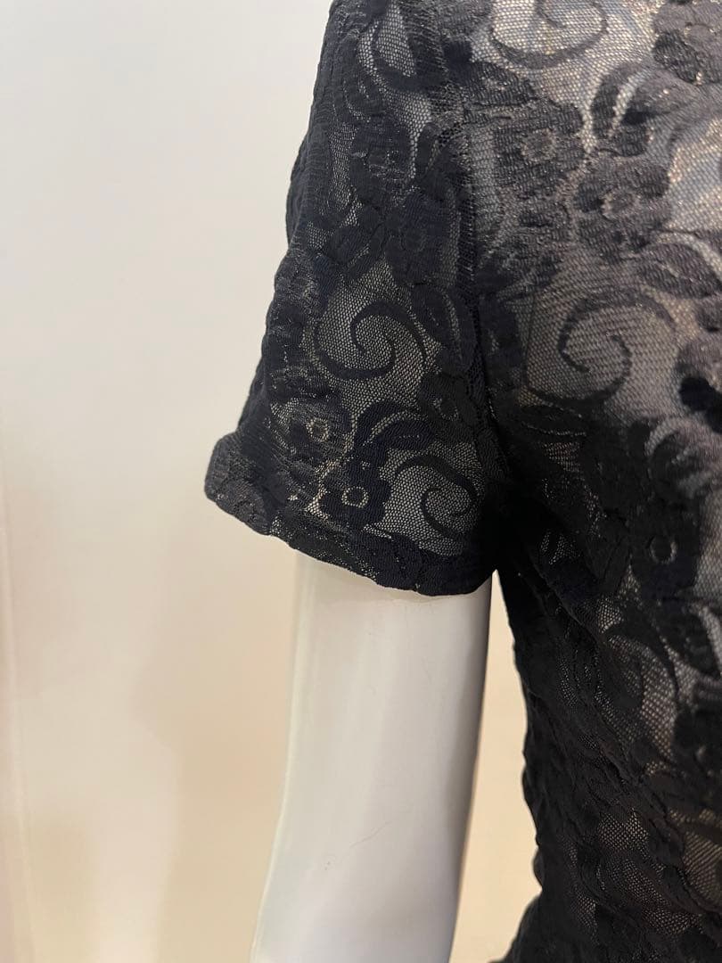 SALE‼️JEAN PAUL GAULTIER レースCSブラック Mサイズ