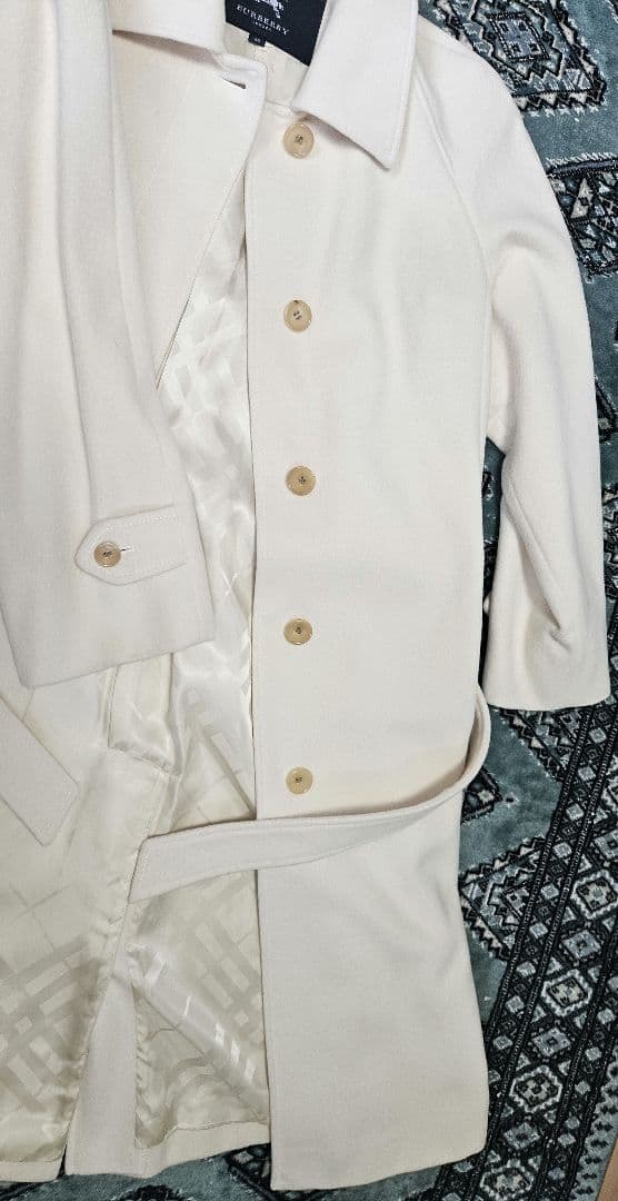 BURBERRY ホワイト コート