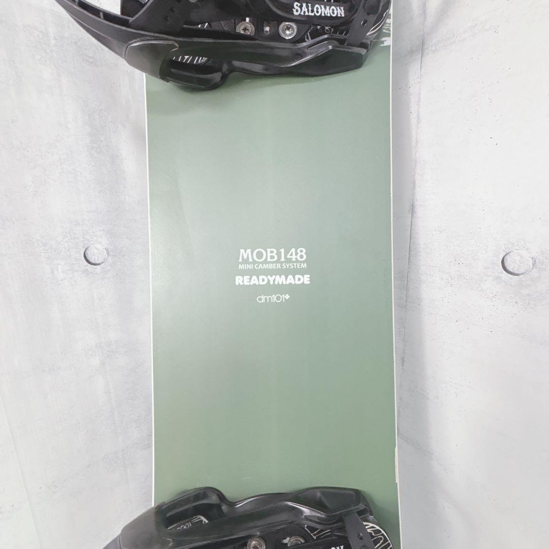 スノボSET　READYMADEレディメイド MOB148×サロモン PACT