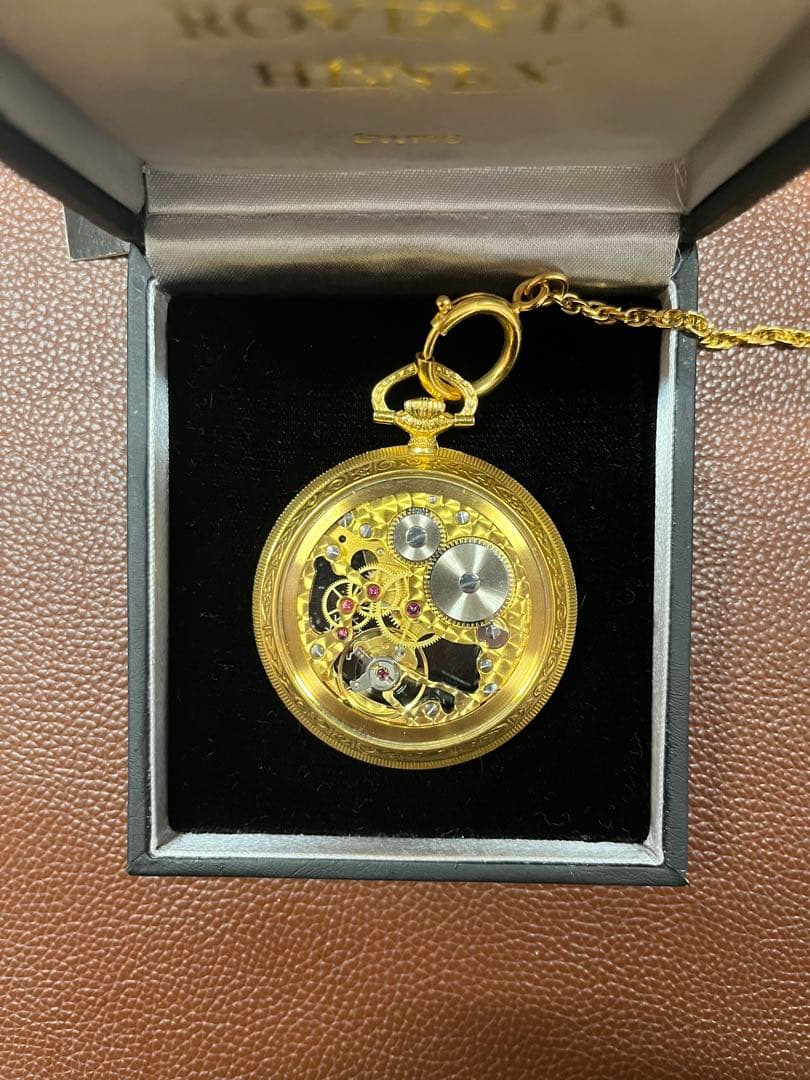 ロベンタへネックス懐中時計ROVENTA HENEX swiss 手巻き