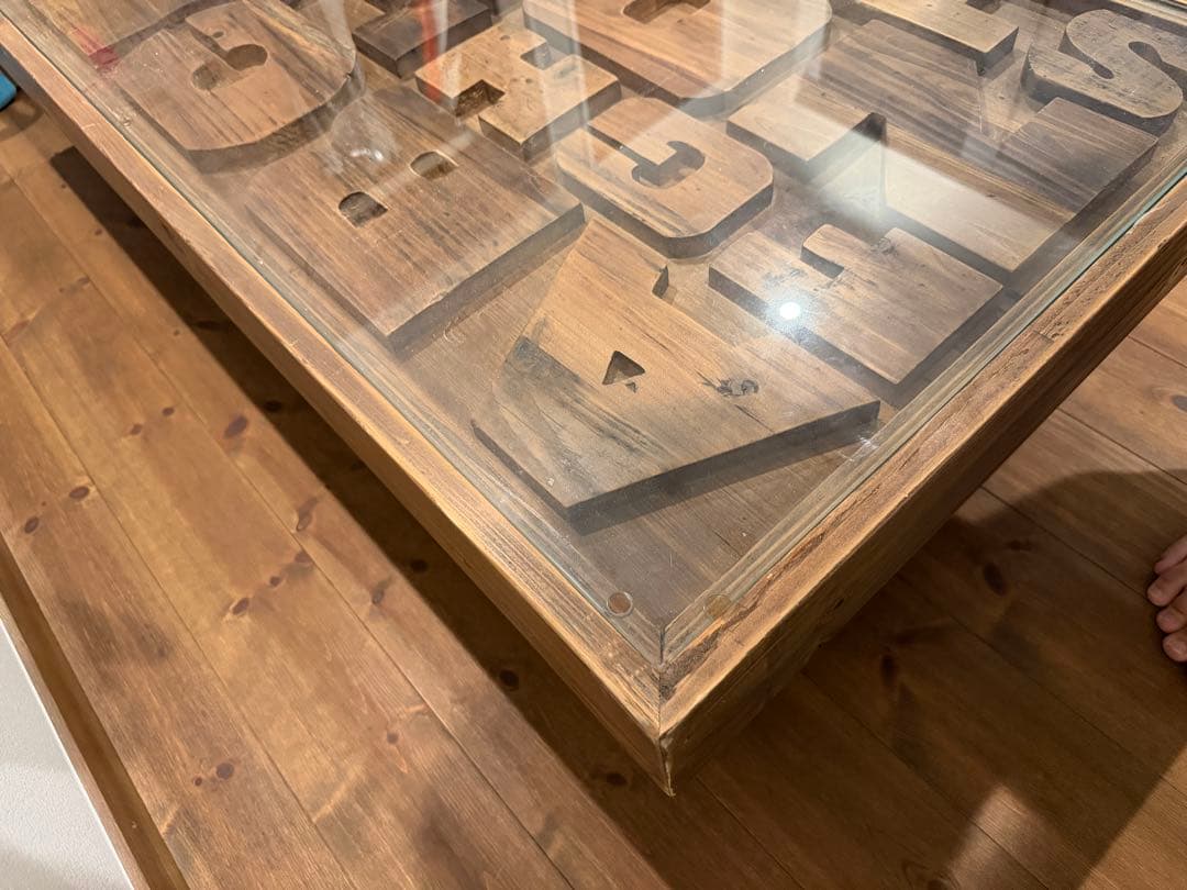 リビングテーブル　ABCテーブル