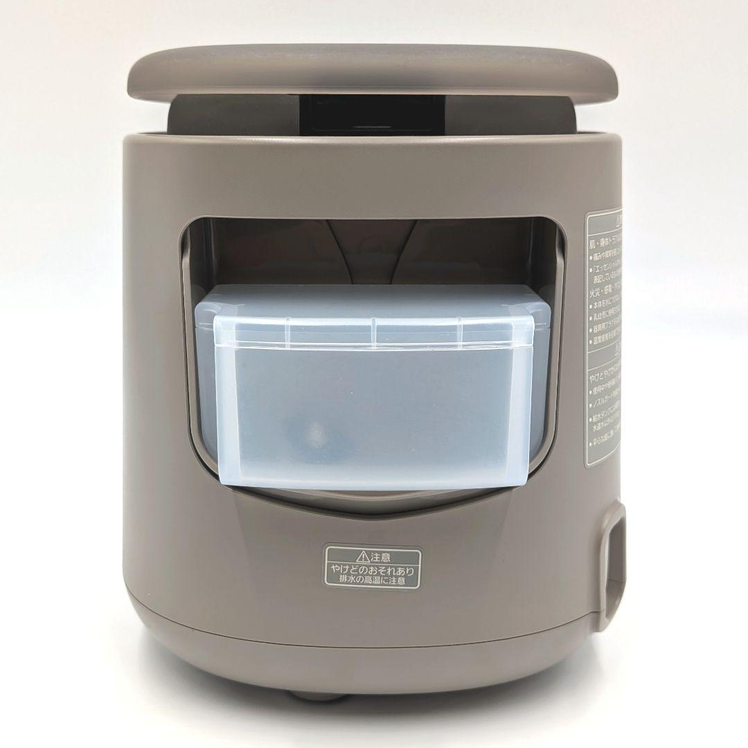 【極美品】Panasonic スチーマー ナノケア グレー 自宅 エステ 美顔器