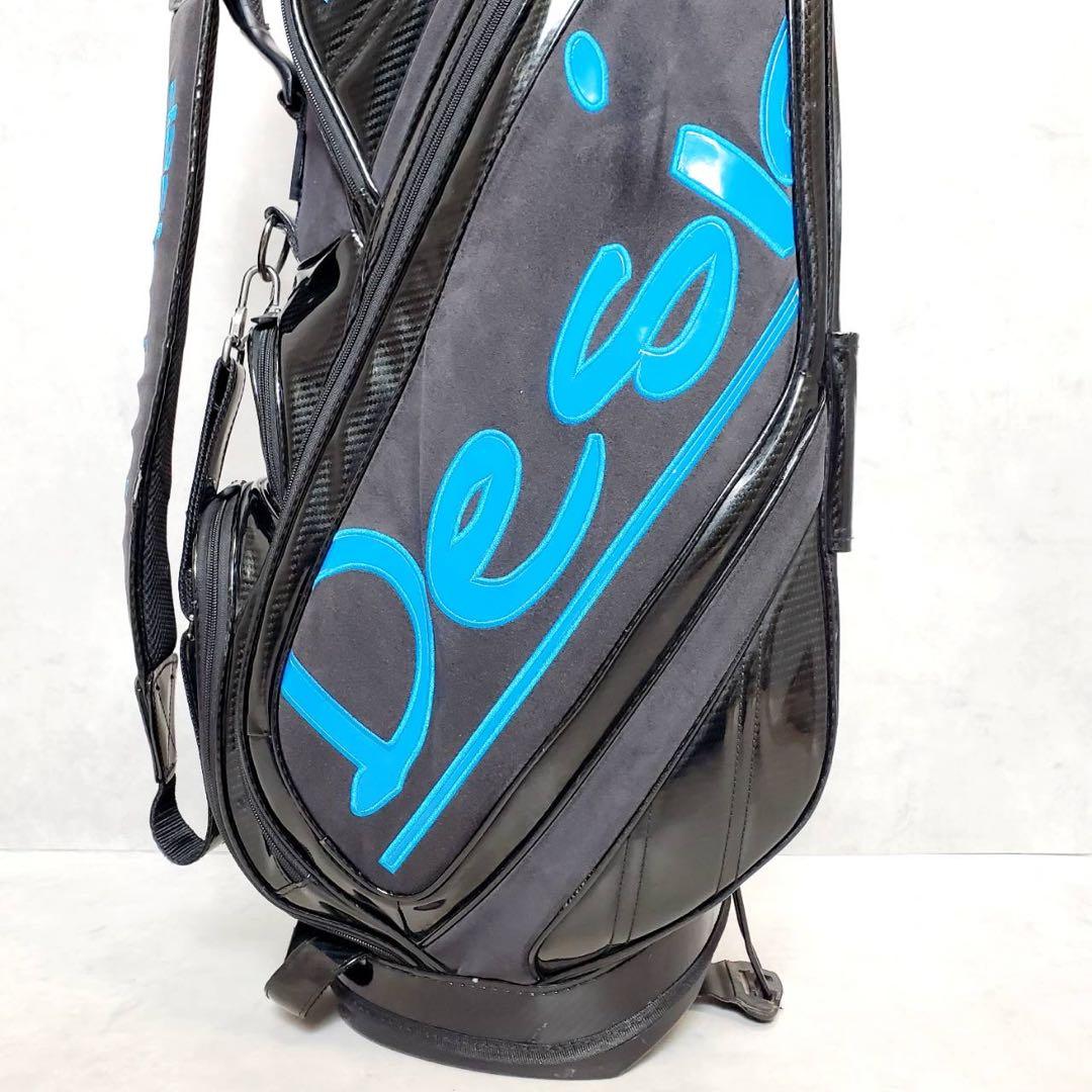 【フード未使用】デザインチューニング スタンド式 キャディバッグ ゴルフバッグ