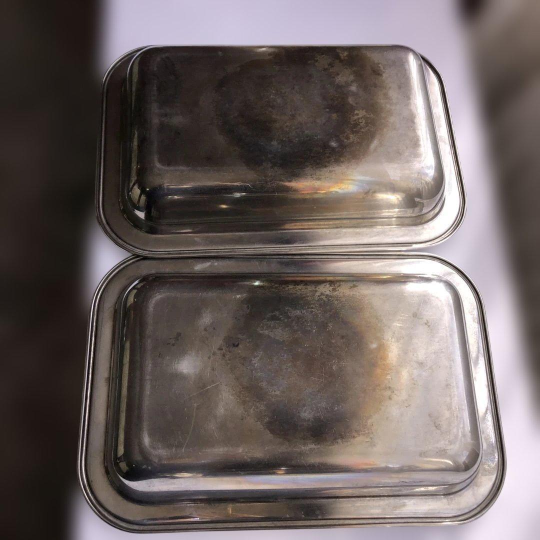 ユキワ　ブッフェ　チューフィングディッシュ　角　2台8点セット