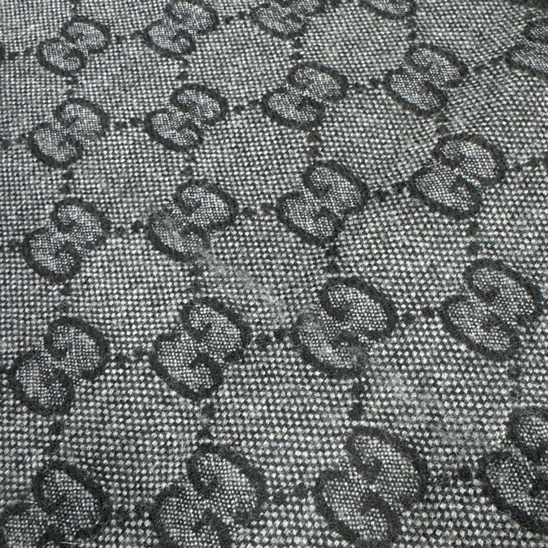 GUCCI グッチ GG柄 リバーシブル マフラー ストール ショール