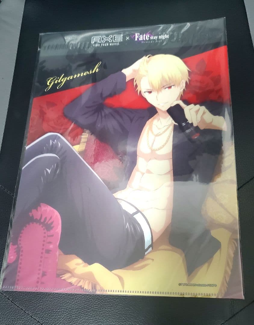 ​【当選100枚・極希少】AXE × FateHFコラボ当選品 クリアファイル