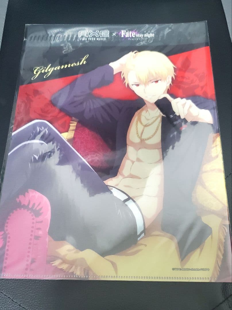 ​【当選100枚・極希少】AXE × FateHFコラボ当選品 クリアファイル