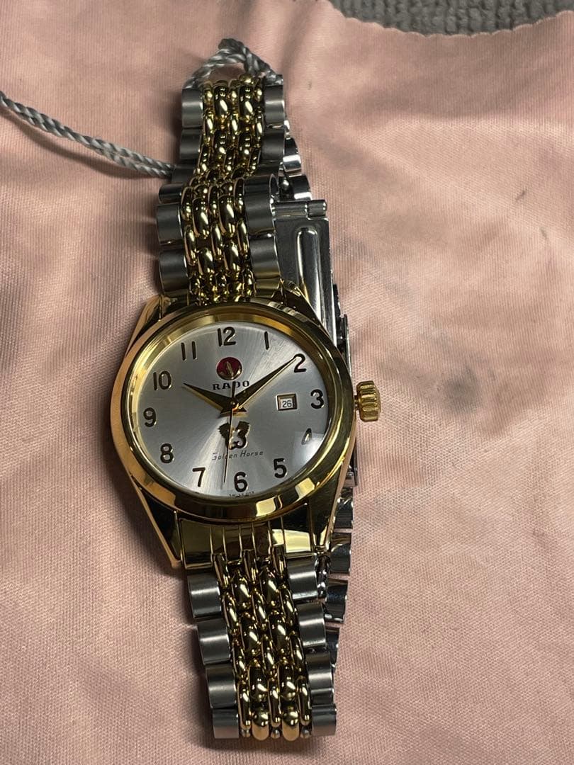 SWISS RADO Golden Horse 自動巻　稼働　デッド　タグ・箱付