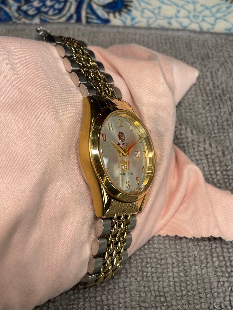 SWISS RADO Golden Horse 自動巻　稼働　デッド　タグ・箱付
