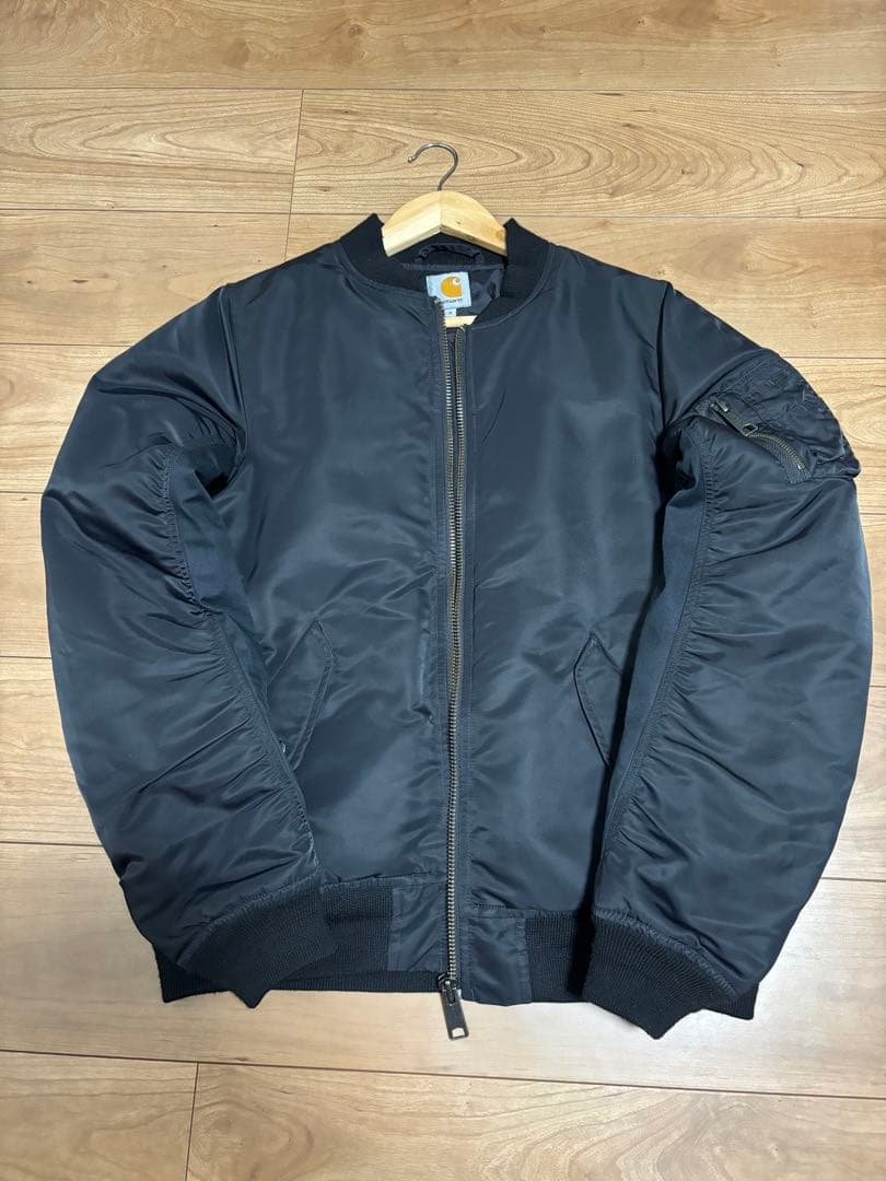 最終価格Carhartt MA-1 ジャケット Sサイズ ブラック