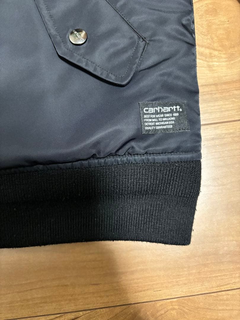 最終価格Carhartt MA-1 ジャケット Sサイズ ブラック