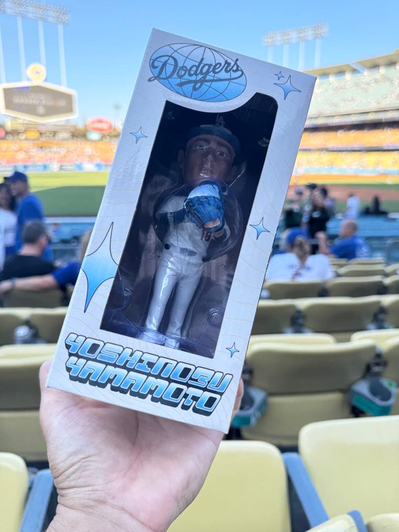 2025MVP山本由伸 ボブルヘッドフィギュア