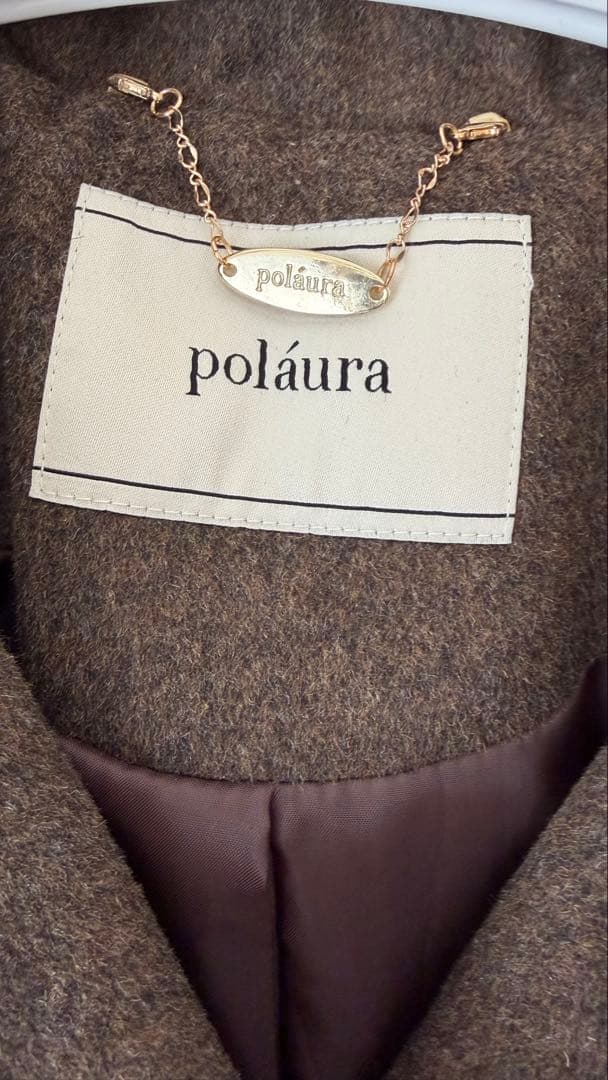Polaura MANY WAYウールロングトレンチコート