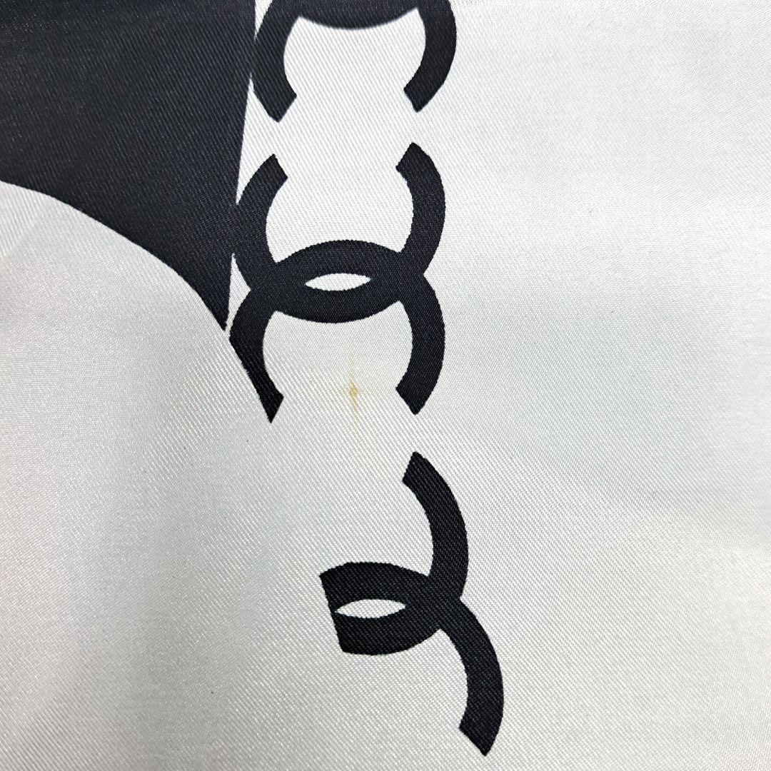 minarinCHANEL シャネル 大判 マドモアゼル スカーフバンダナ