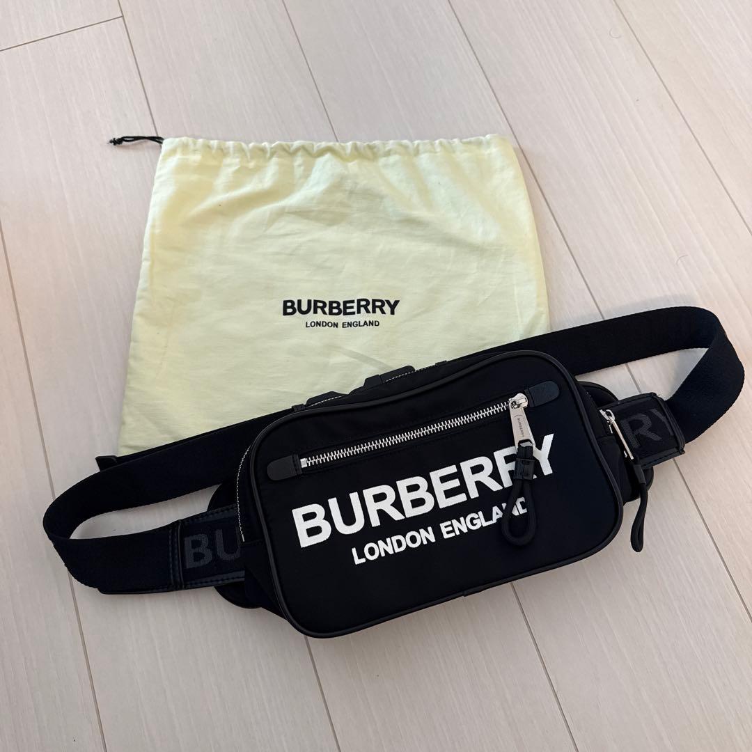 BURBERRY ボディバッグ ブラック 保存袋付き