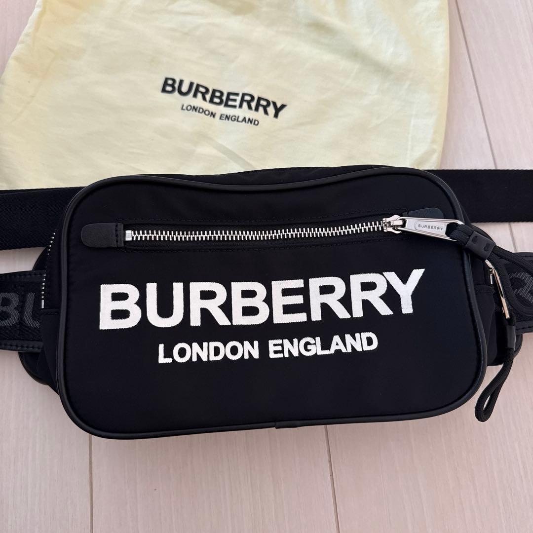 BURBERRY ボディバッグ ブラック 保存袋付き