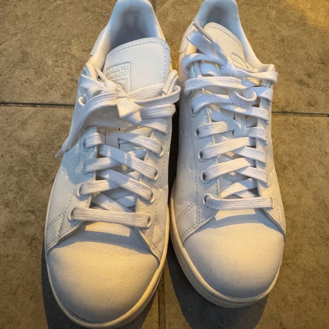 ゴルフホワイトレザー シューズ