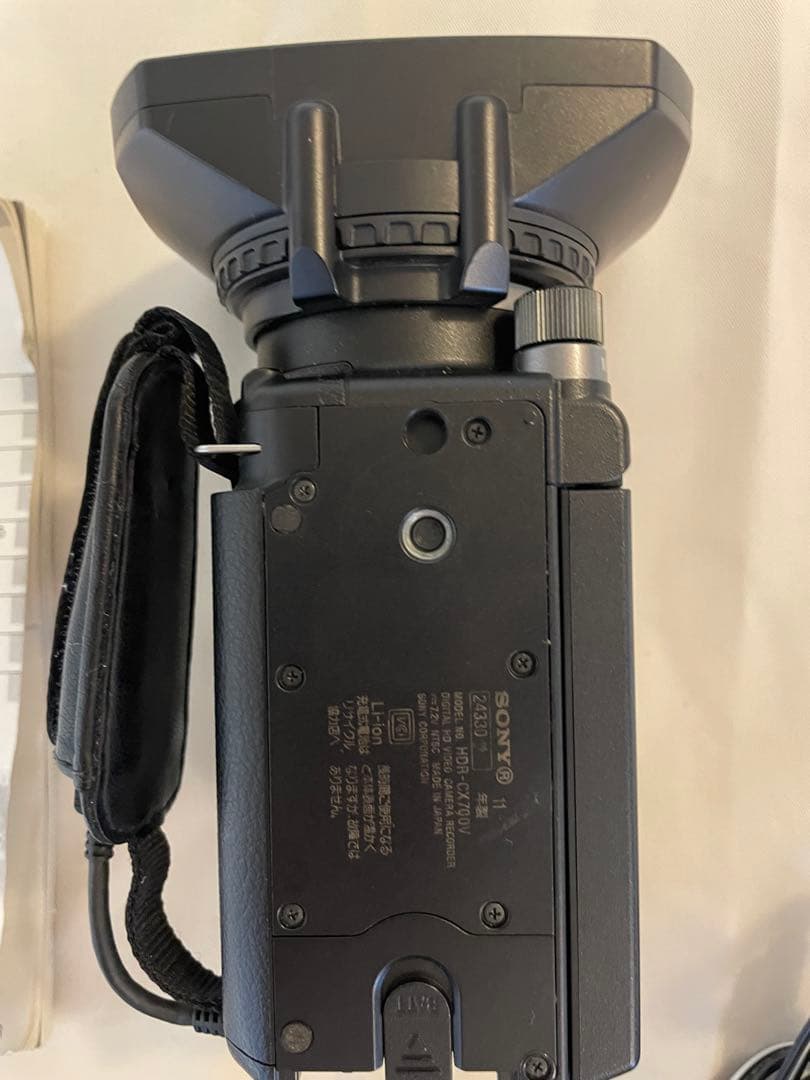 ＳＯＮＹ　HDR CX700V バッテリー2個／ソフトケース付き