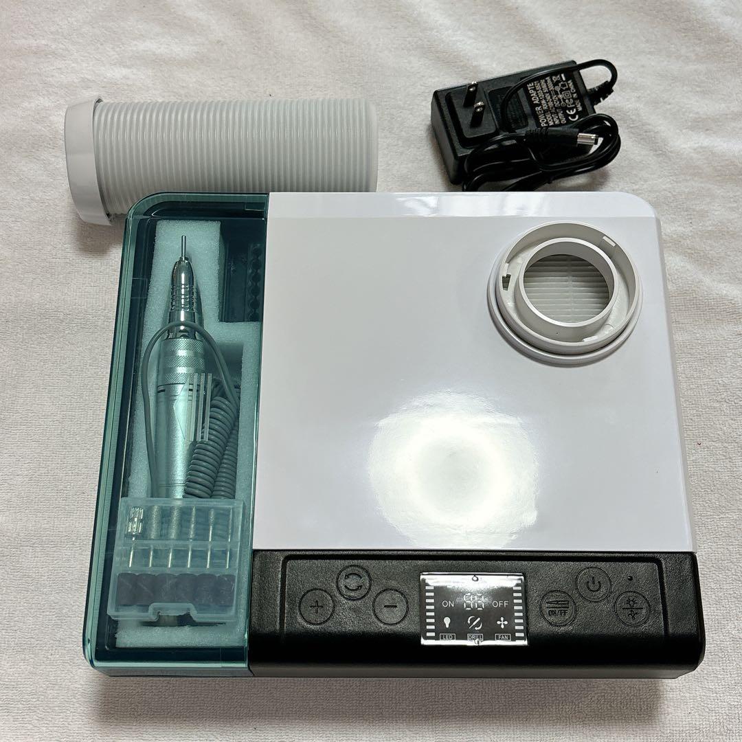 歯科技工所集塵機、電動グラインダー付き60W強力掃除機吸引機デスク